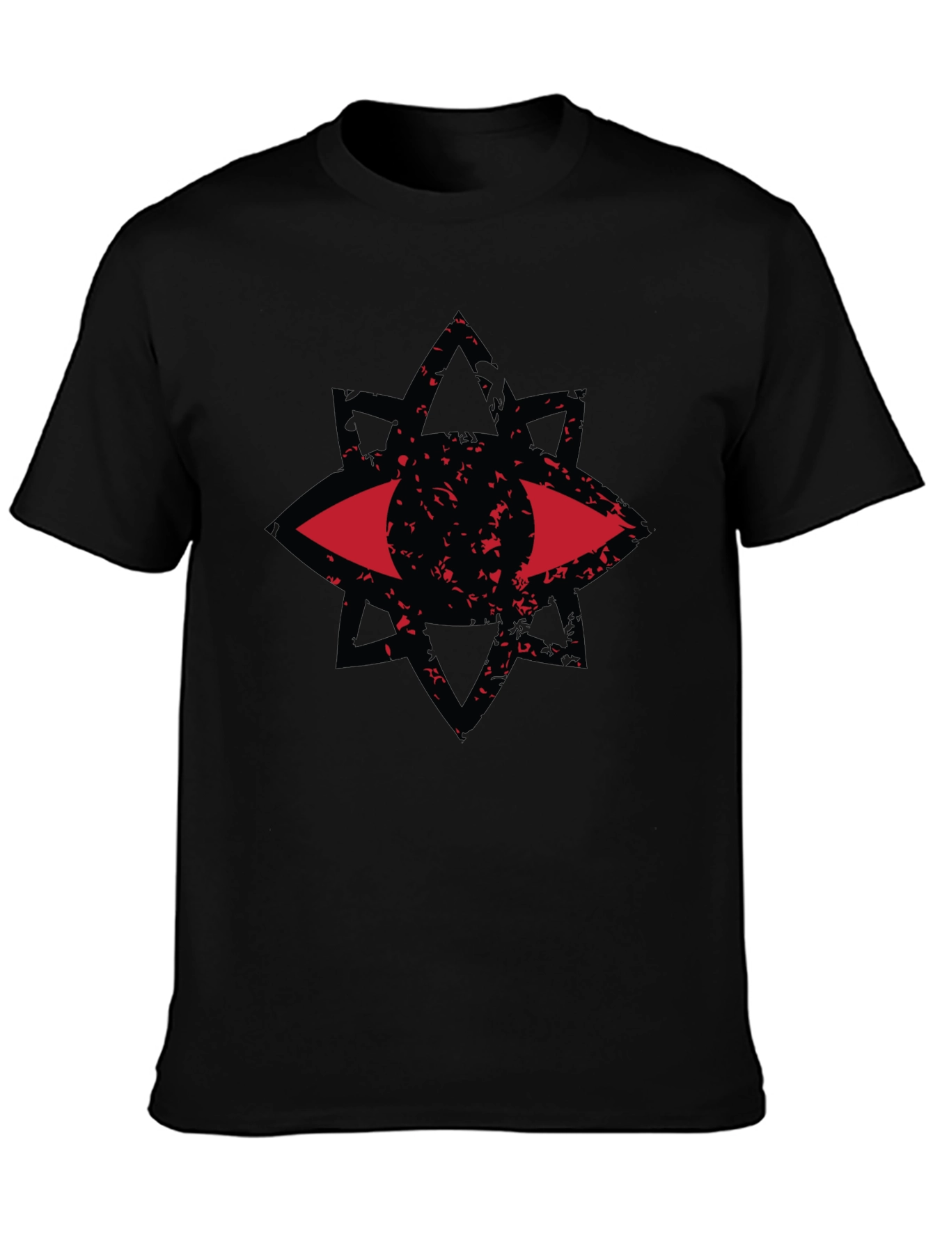 Eye Star Graphic T-Shirt - Mens Black Tee