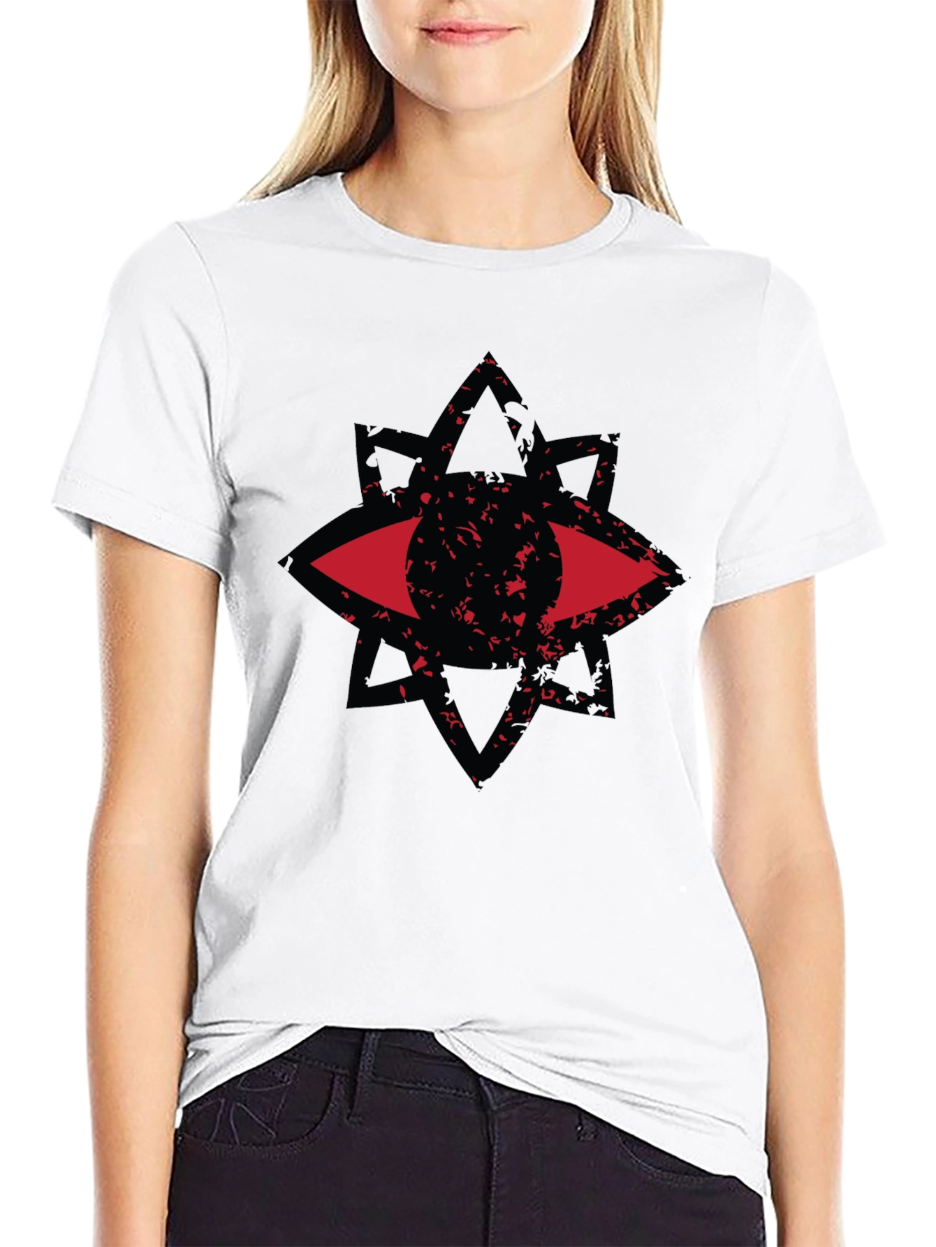 Eye Star Graphic T-Shirt - Mens Black Tee