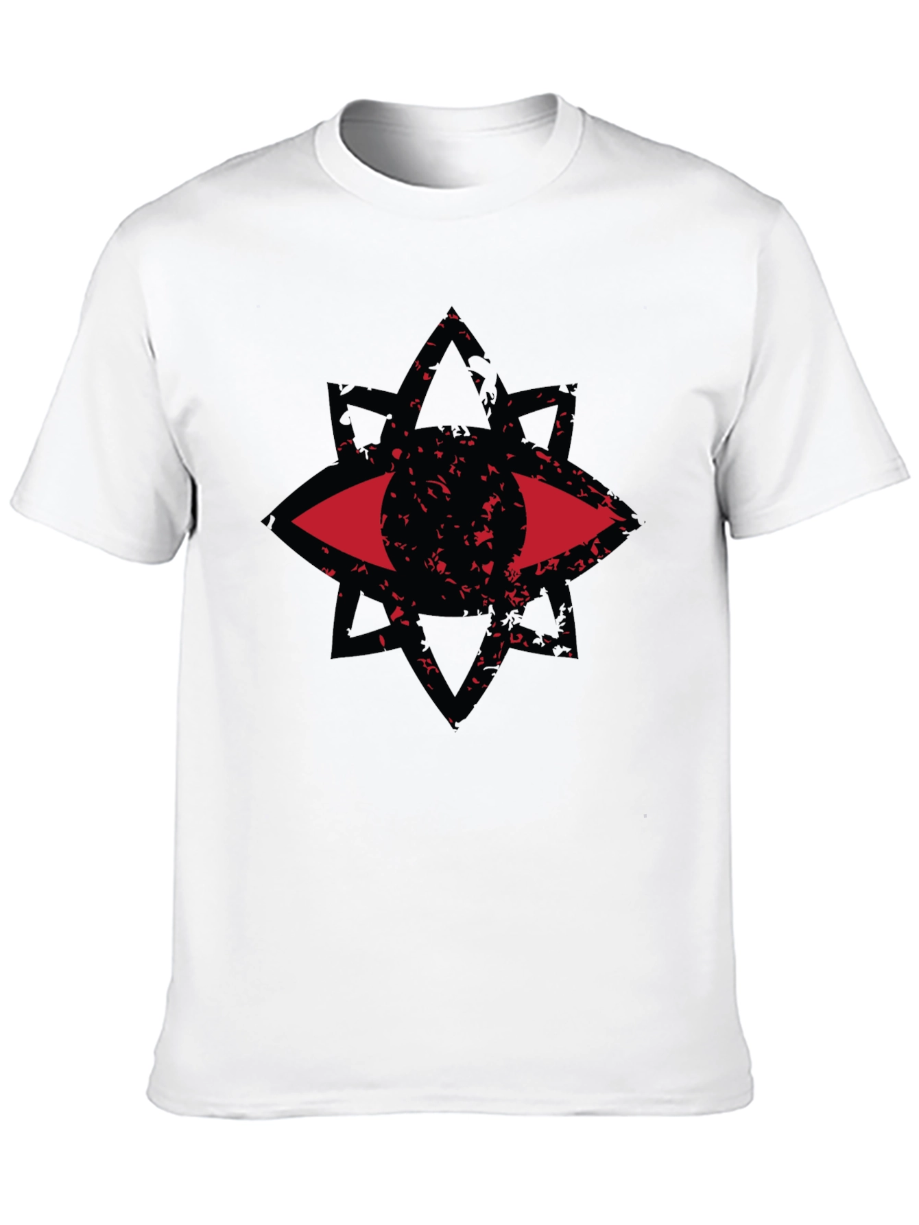 Eye Star Graphic T-Shirt - Mens Black Tee