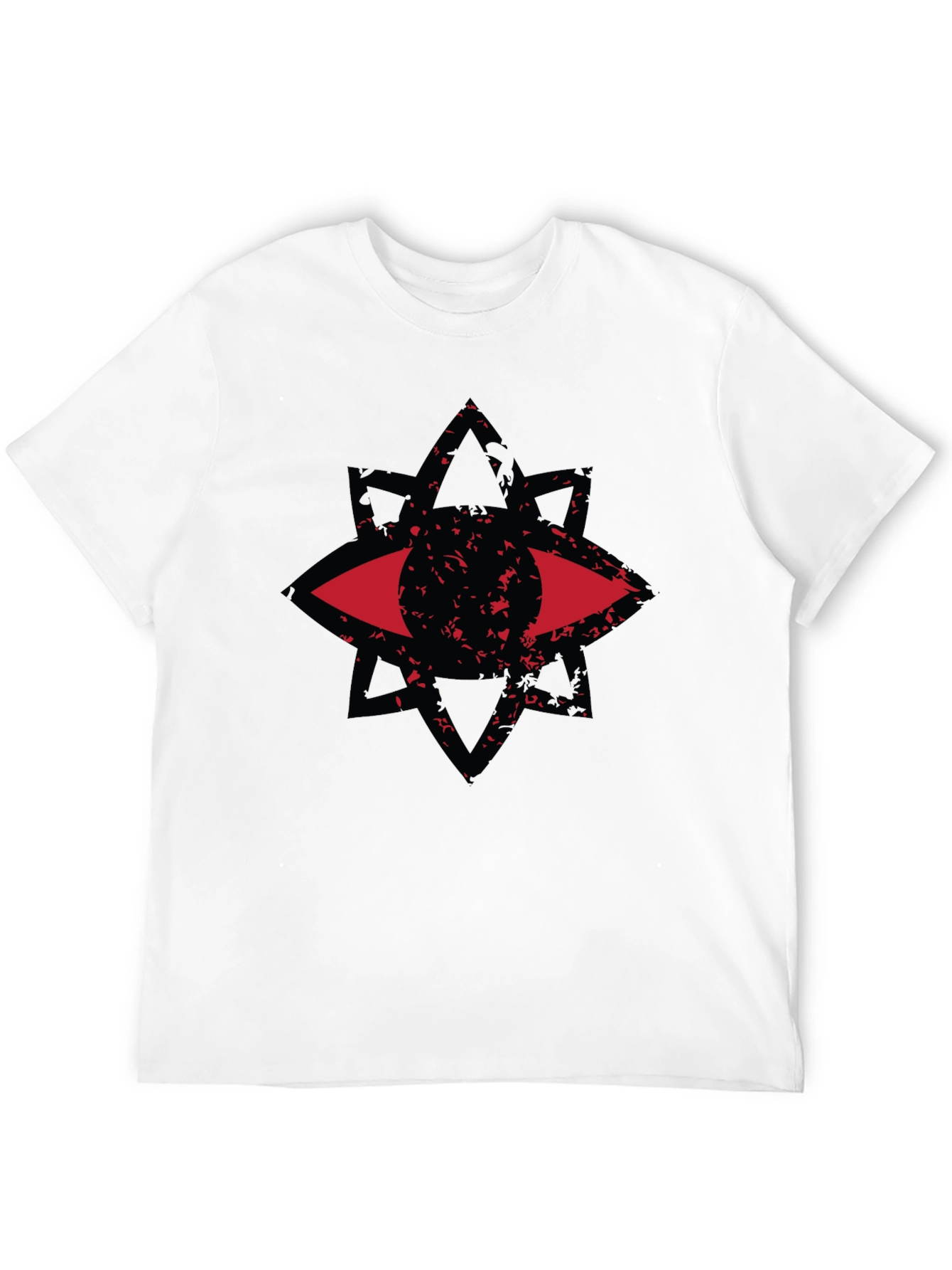 Eye Star Graphic T-Shirt - Mens Black Tee