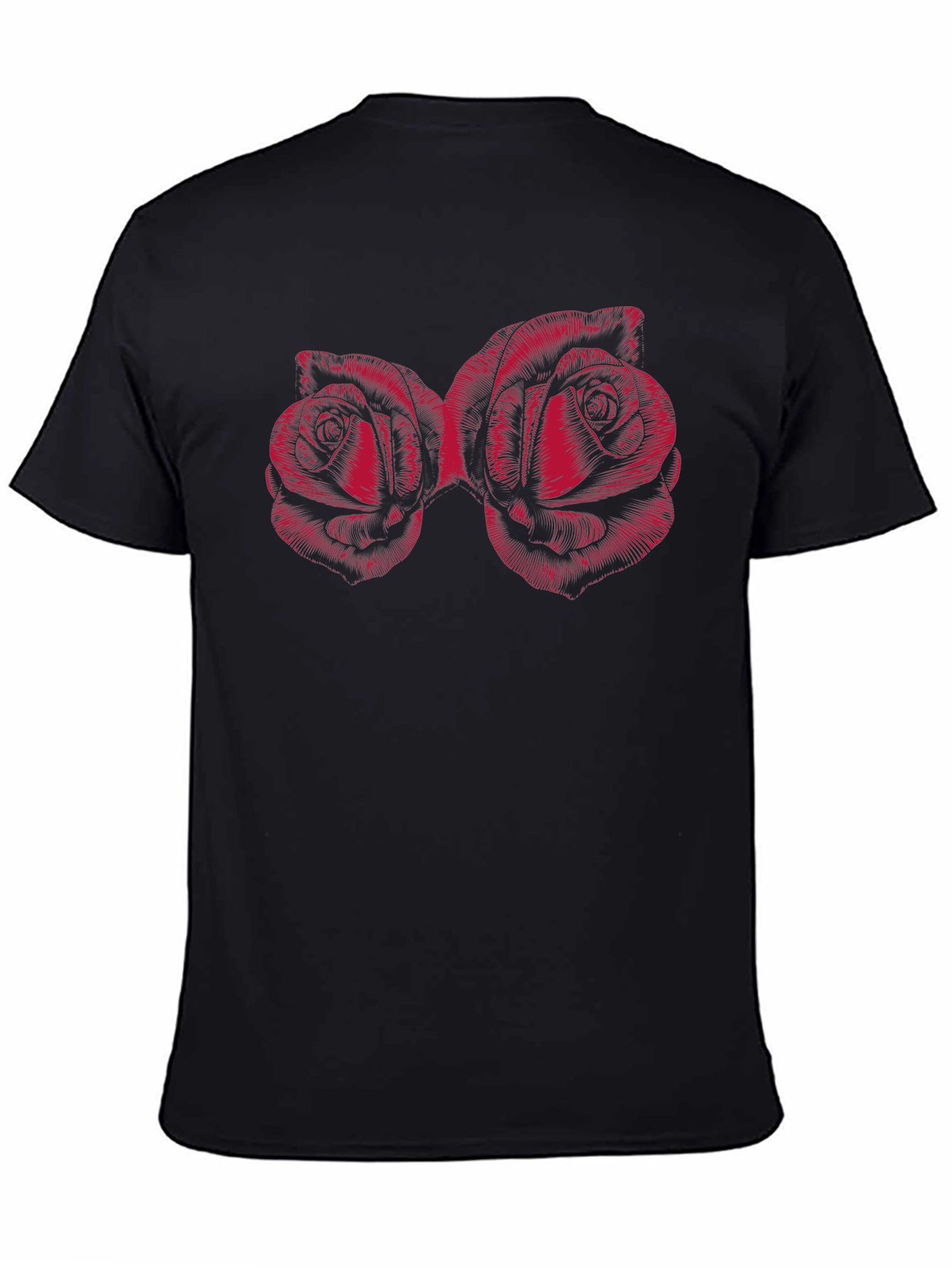 Roses Graphic Tee - Bold Floral T-Shirt