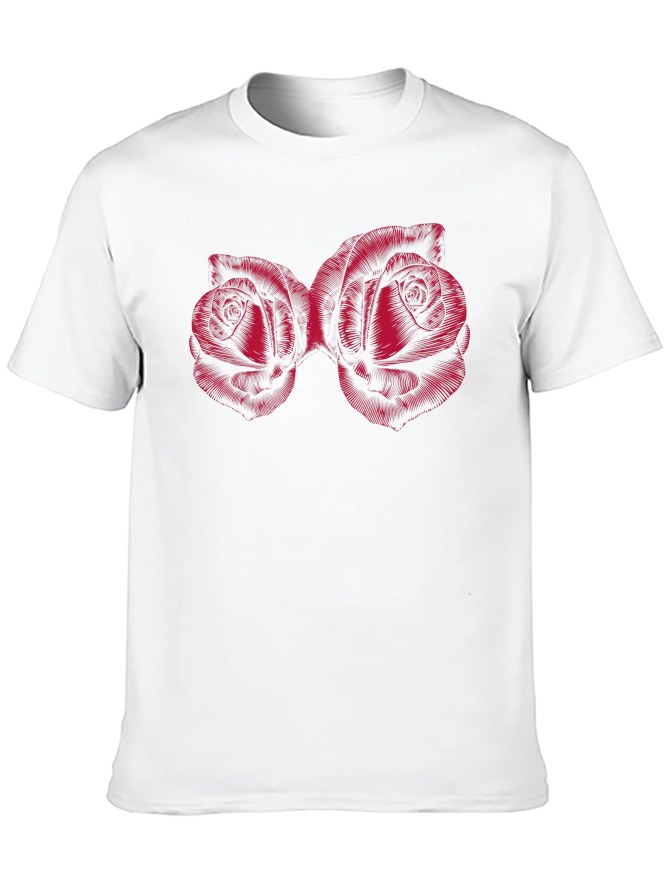 Roses Graphic Tee - Bold Floral T-Shirt