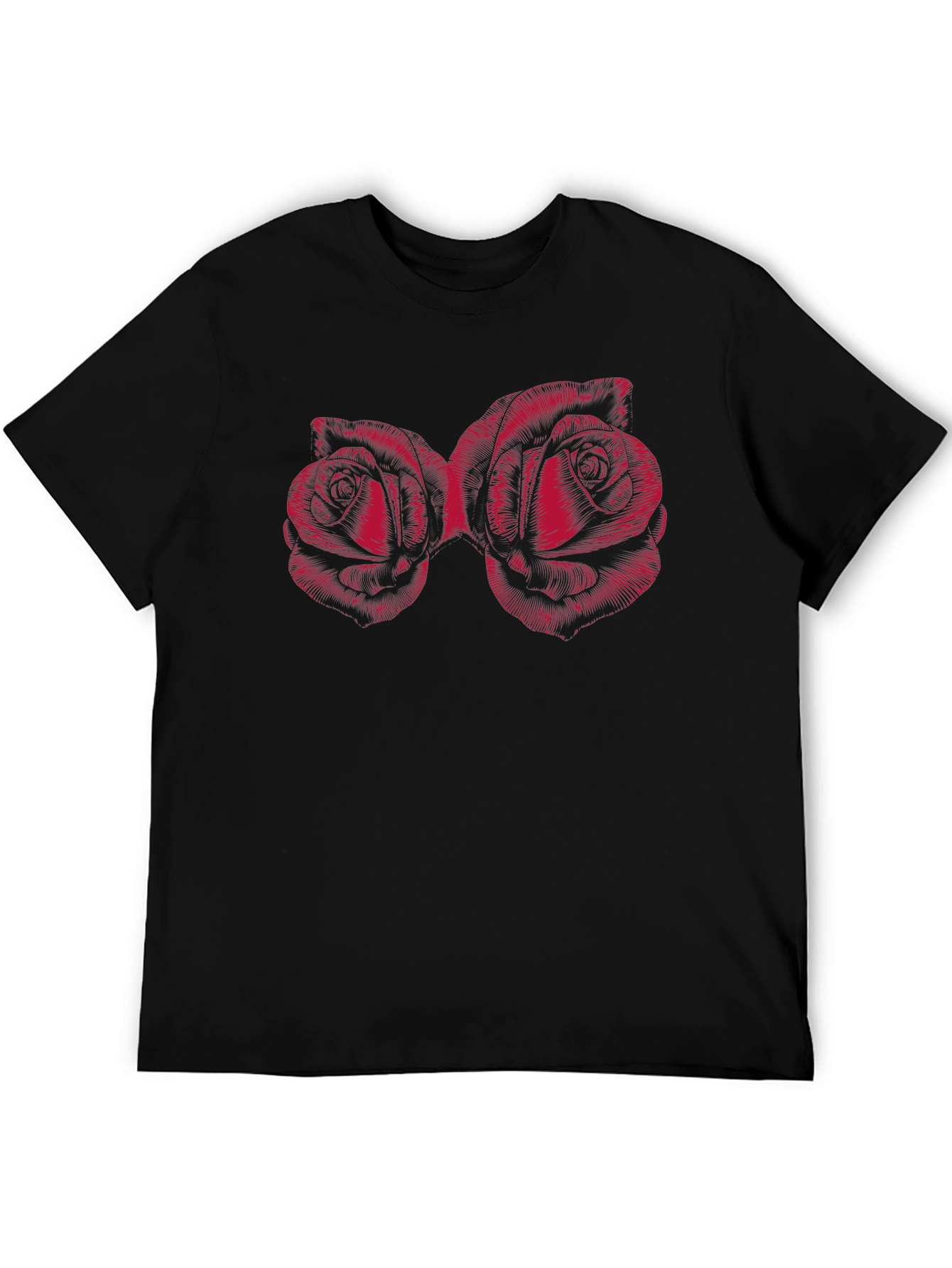 Roses Graphic Tee - Bold Floral T-Shirt