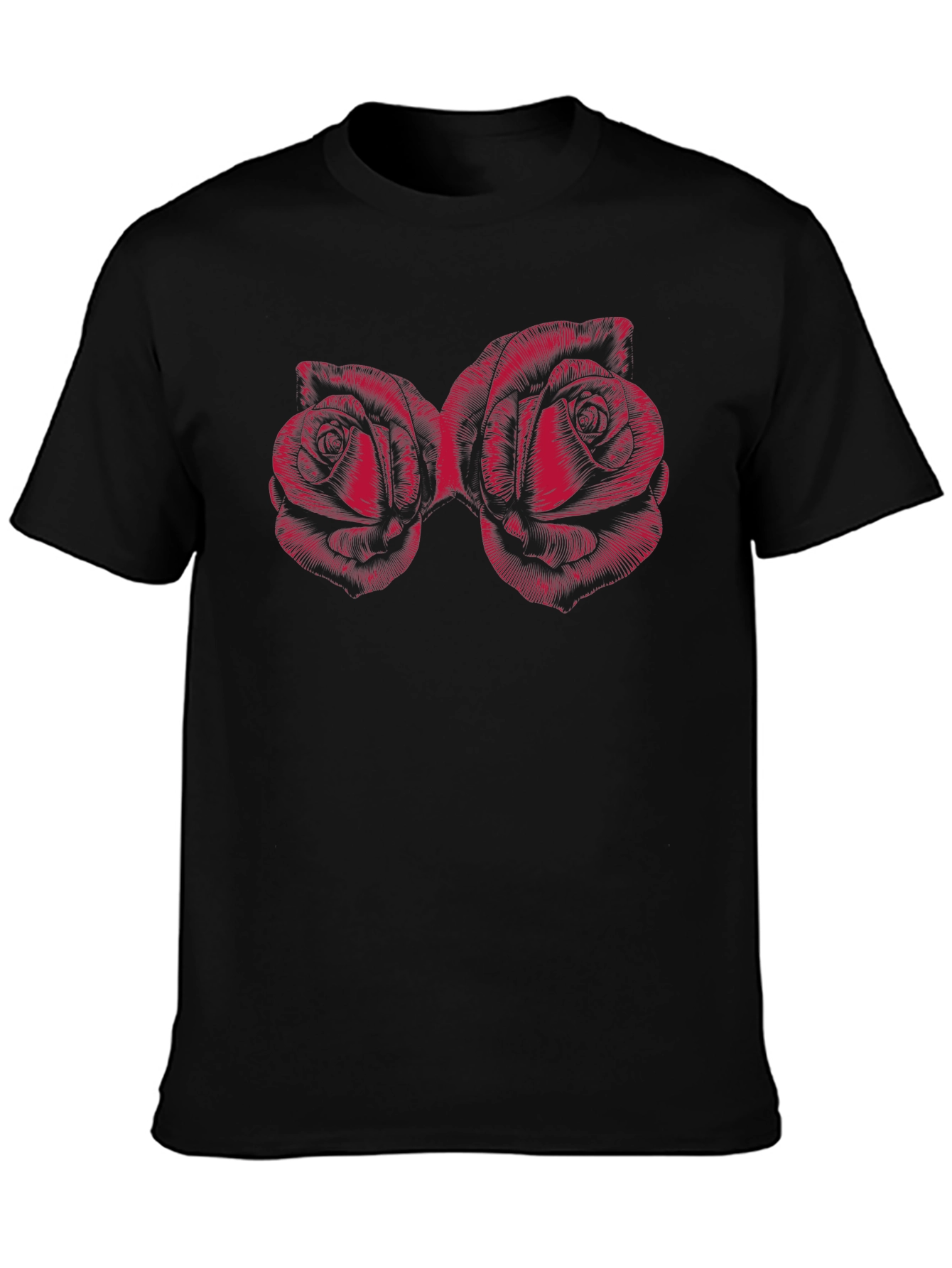 Roses Graphic Tee - Bold Floral T-Shirt