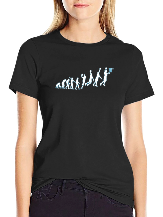 Basketball Evolution Graphic Tee