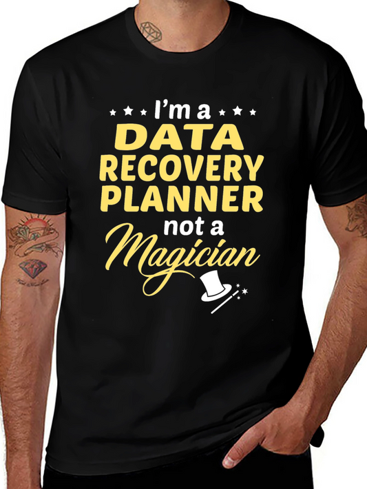 Data Recovery Planner Graphic T-Shirt