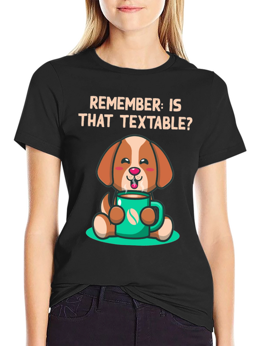 Textable Dog T-Shirt