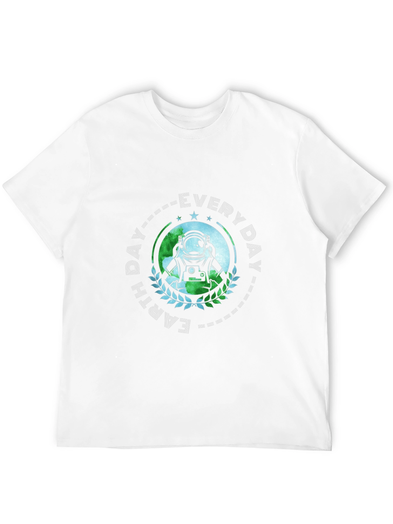 Everyday Earth Day T-Shirt - Astronaut Design