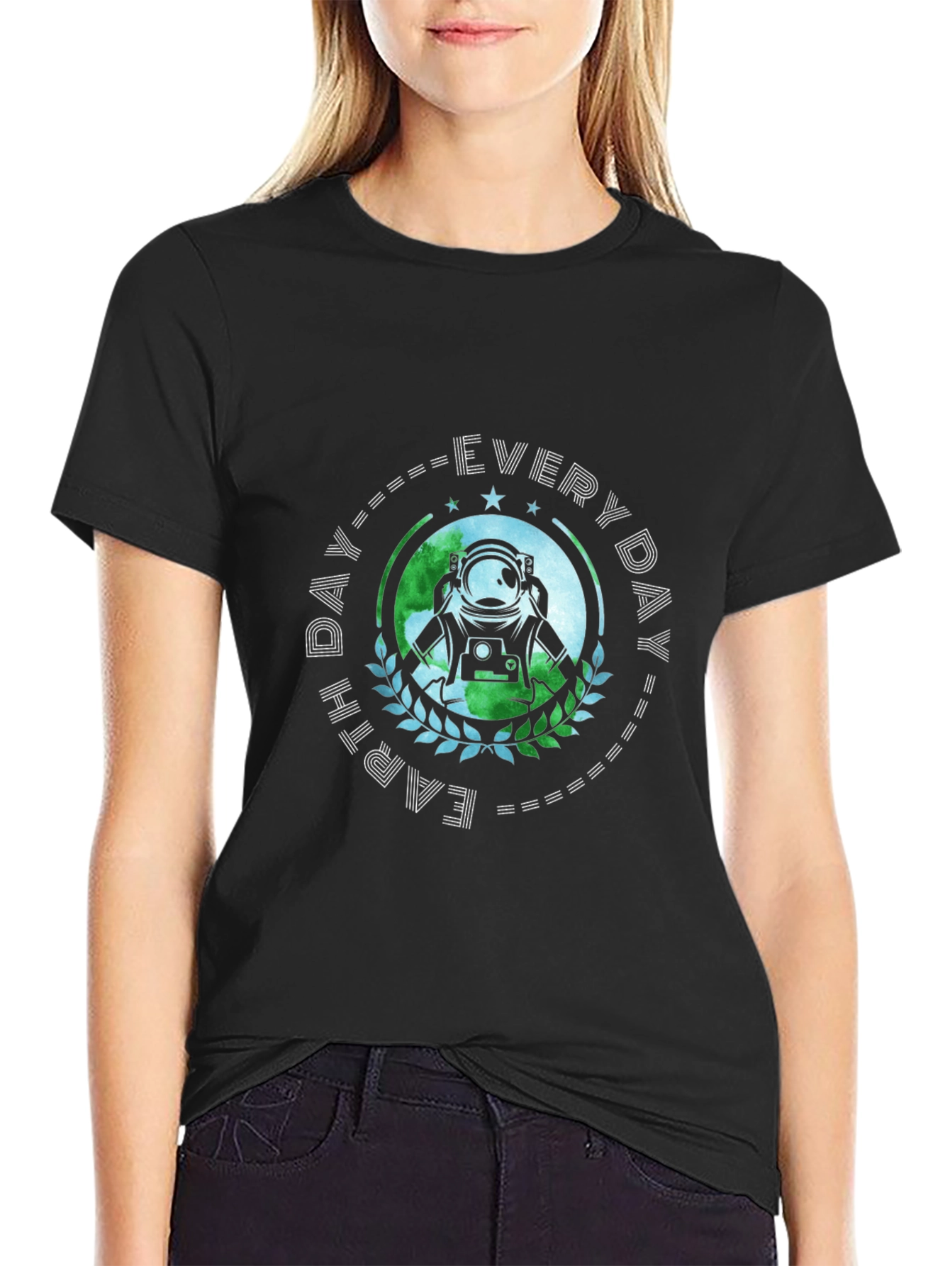 Everyday Earth Day T-Shirt - Astronaut Design