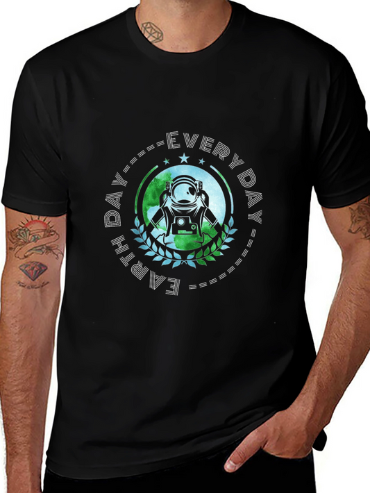 Everyday Earth Day T-Shirt - Astronaut Design