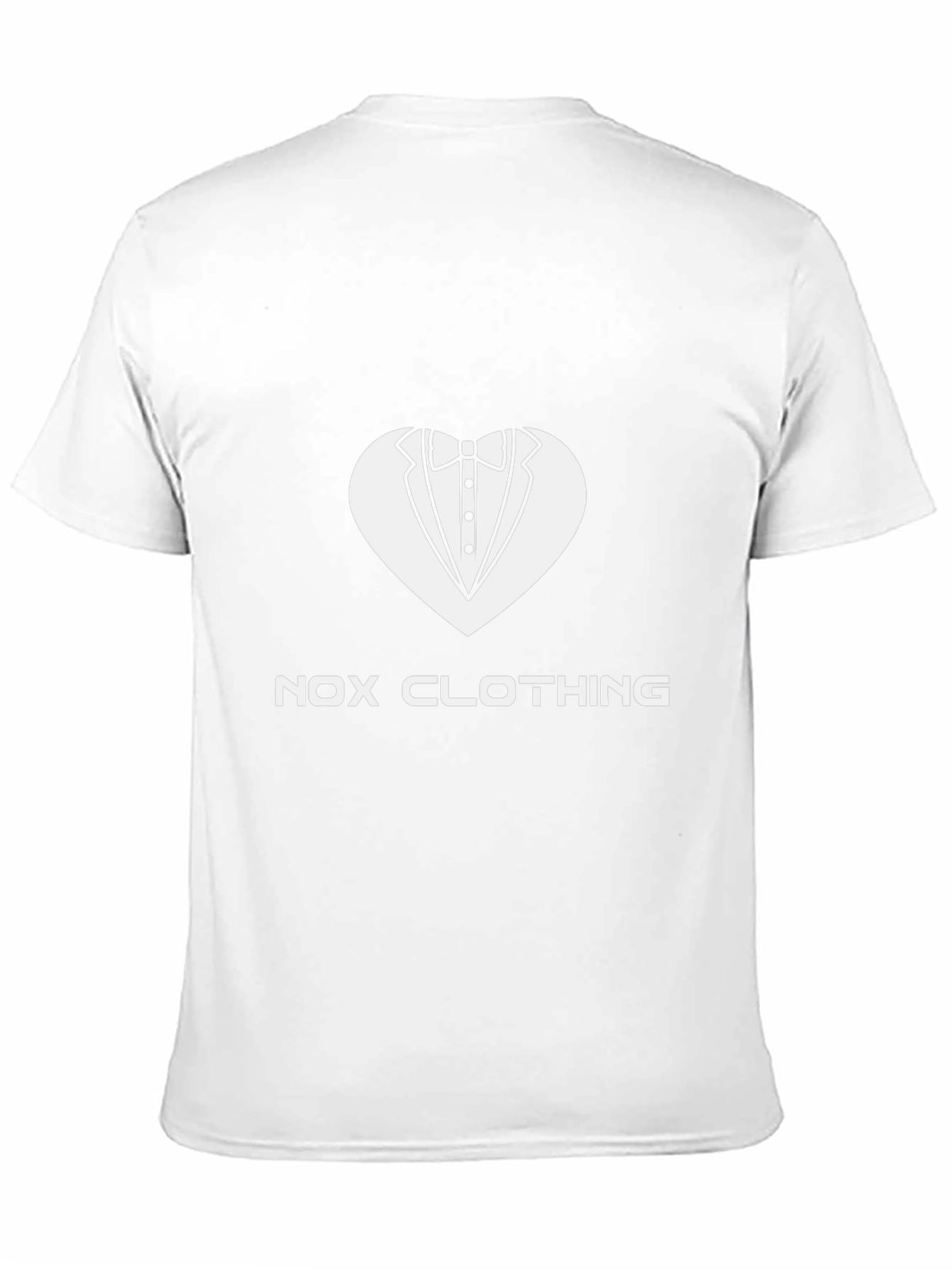 Nox Clothing Tuxedo Heart Graphic Tee - Black