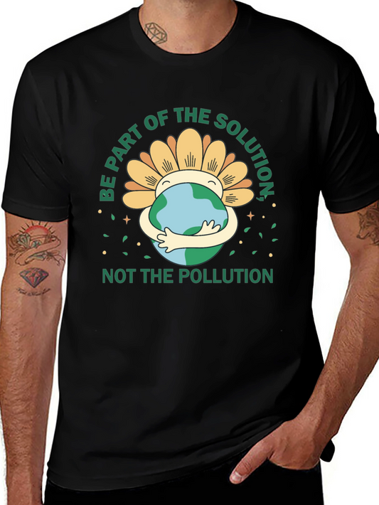 Eco-Friendly Graphic Tee - Be Part of the Solution