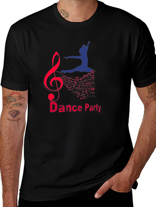 Dance Party Graphic Tee - Music and Movement