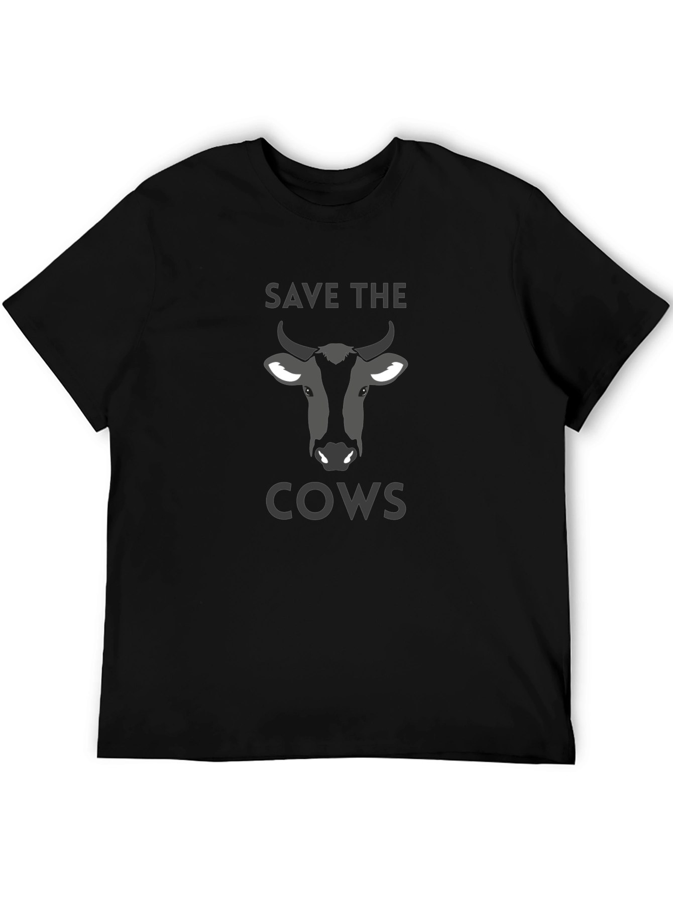 Save The Cows Graphic Tee - Animal Lovers T-Shirt