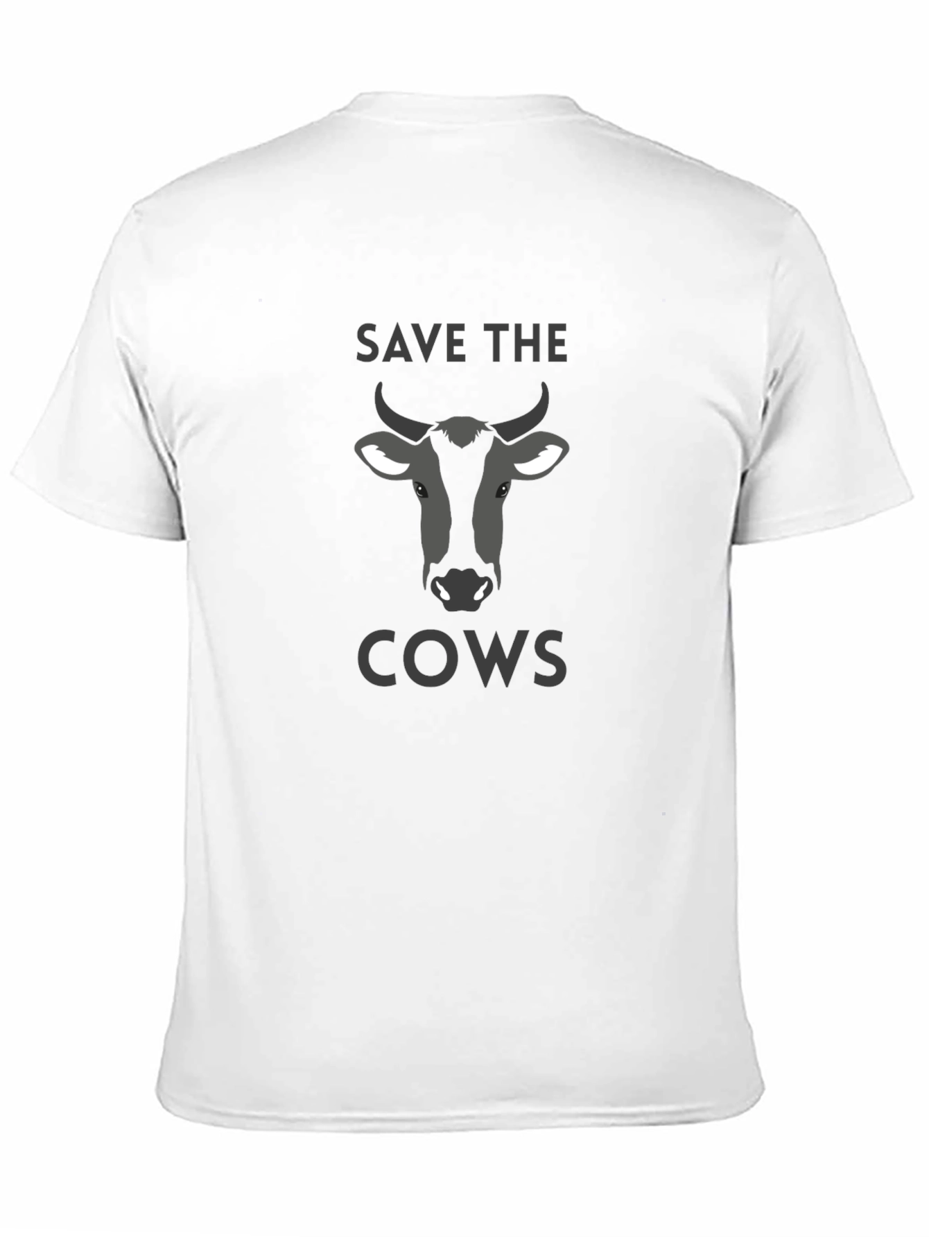 Save The Cows Graphic Tee - Animal Lovers T-Shirt