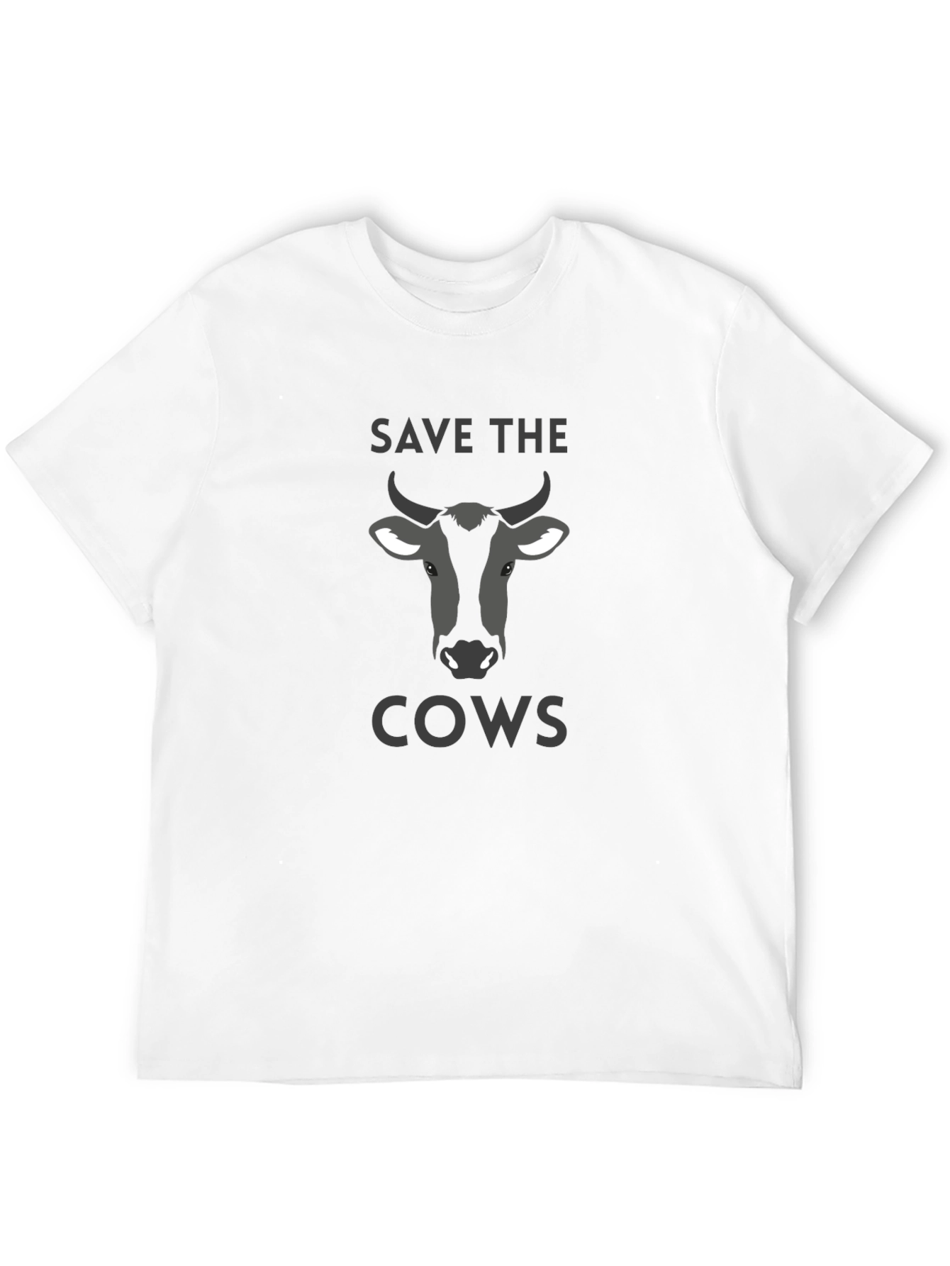 Save The Cows Graphic Tee - Animal Lovers T-Shirt