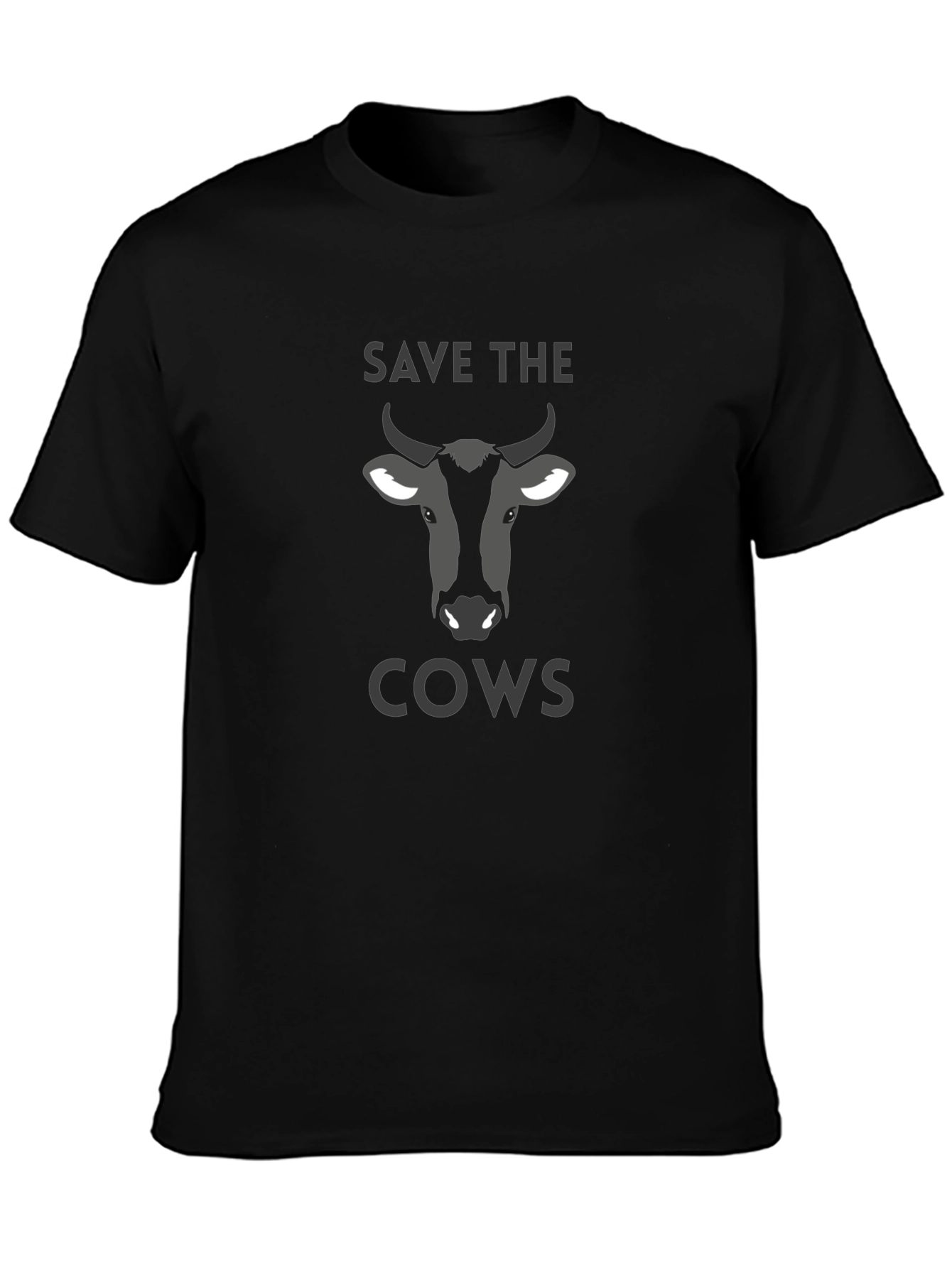 Save The Cows Graphic Tee - Animal Lovers T-Shirt