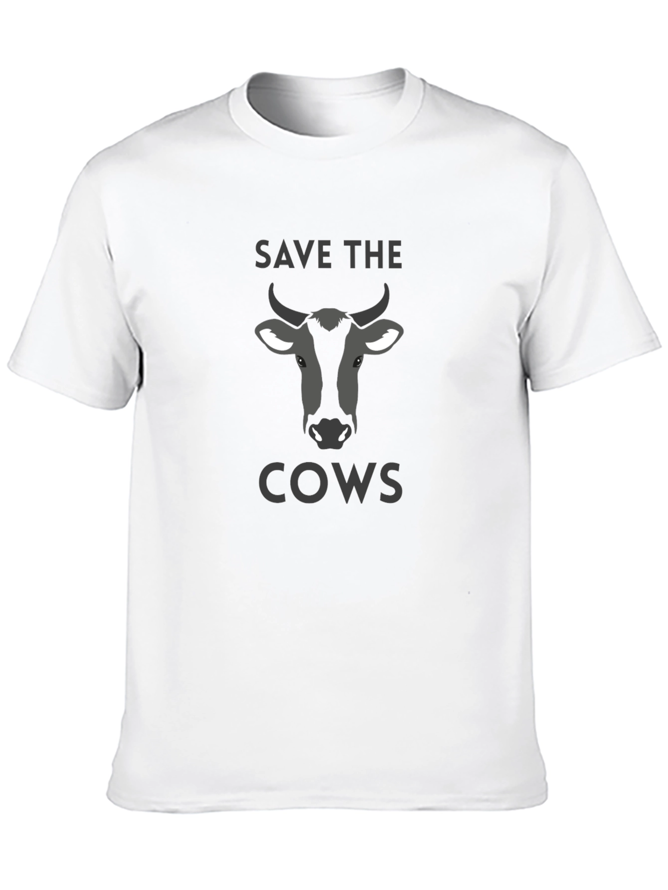 Save The Cows Graphic Tee - Animal Lovers T-Shirt