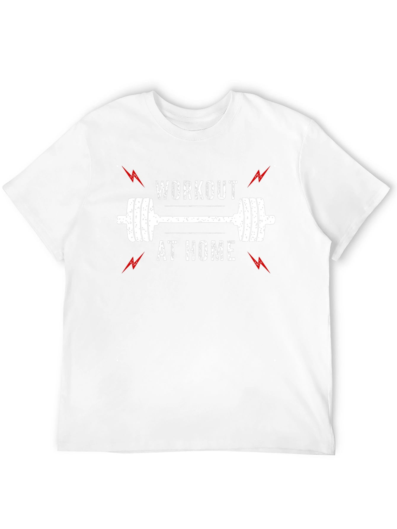 Workout at Home Black T-Shirt
