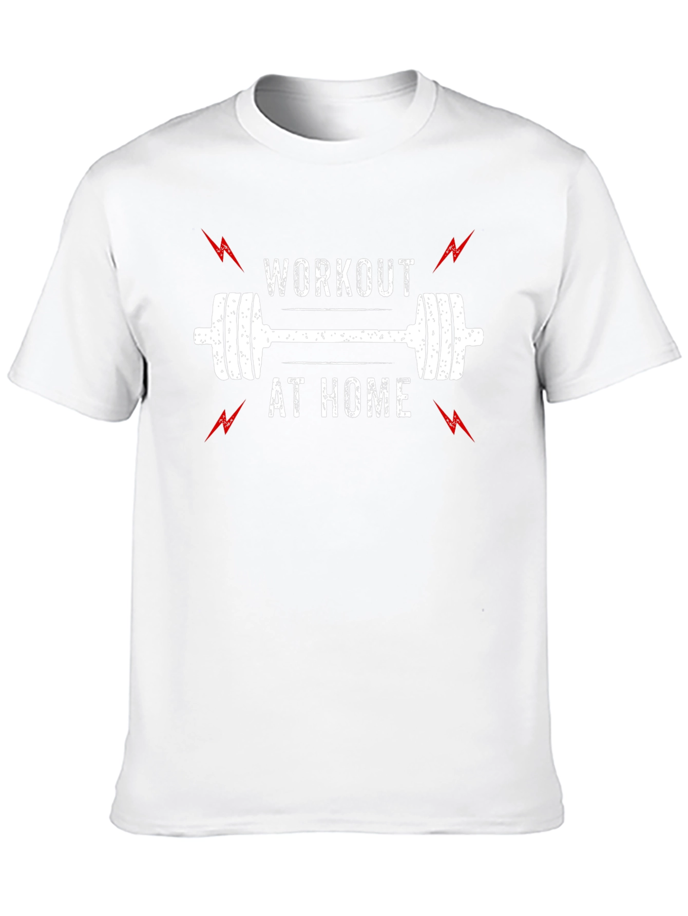 Workout at Home Black T-Shirt