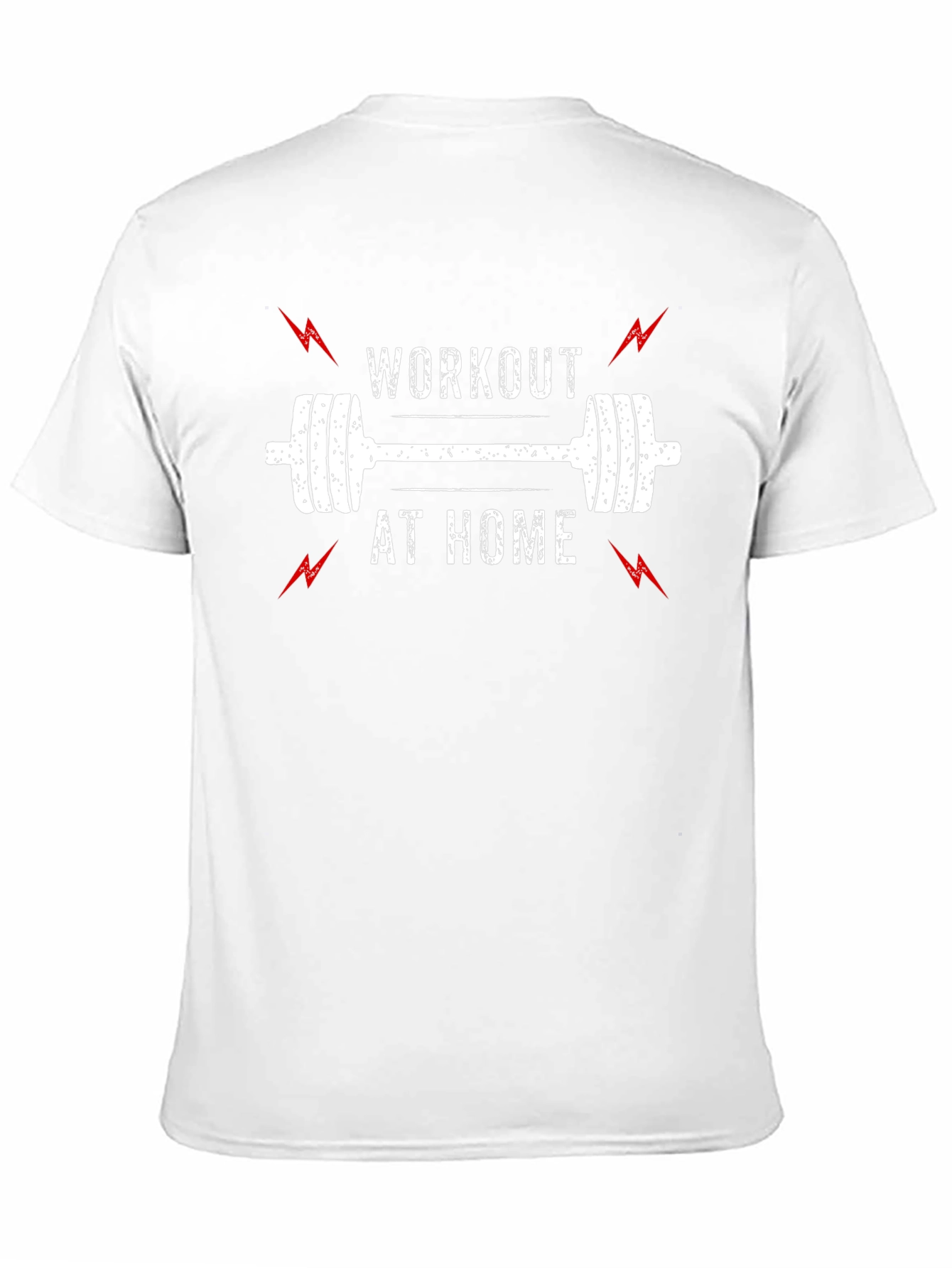 Workout at Home Black T-Shirt