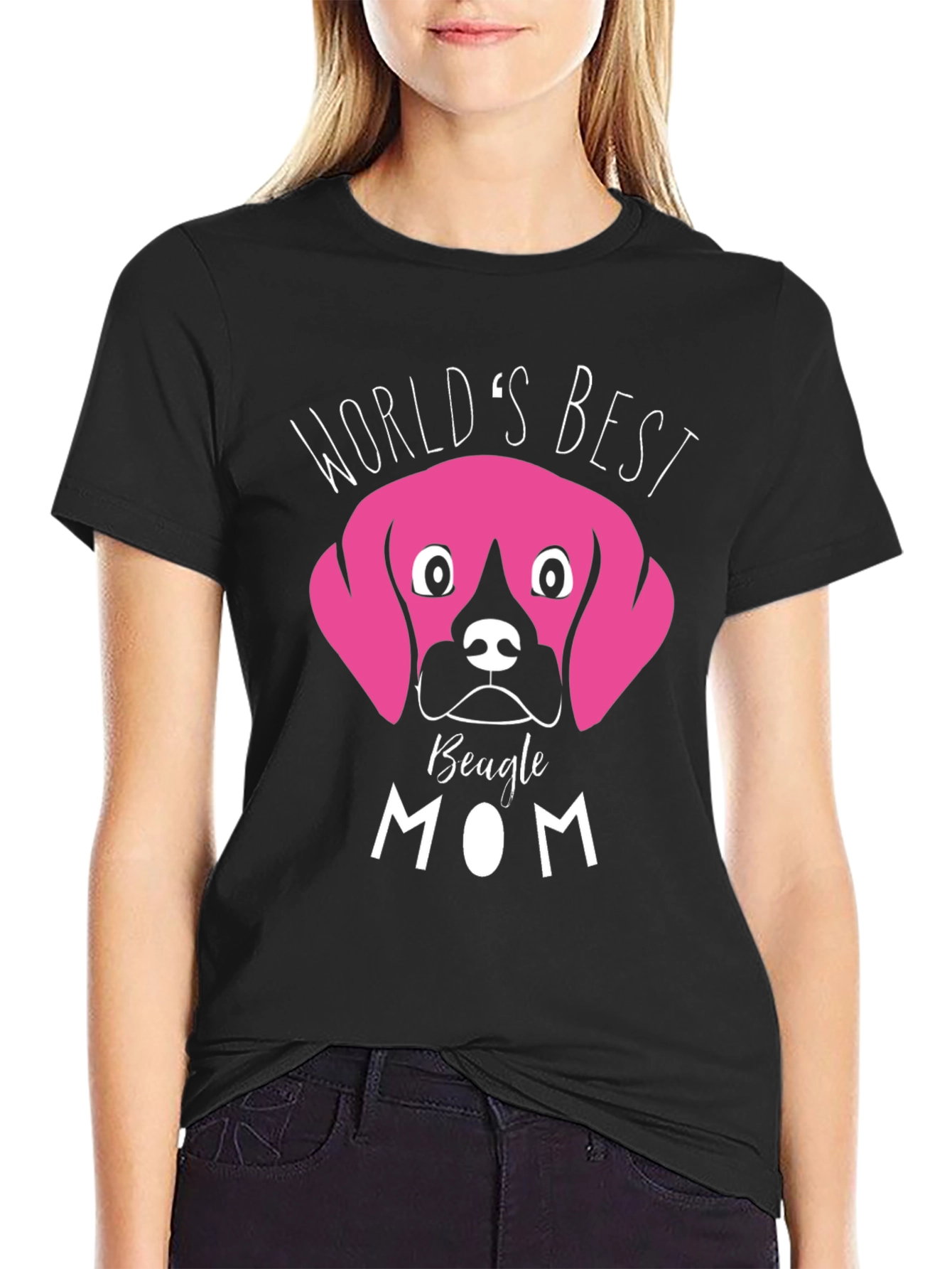 Worlds Best Beagle Mom T-Shirt