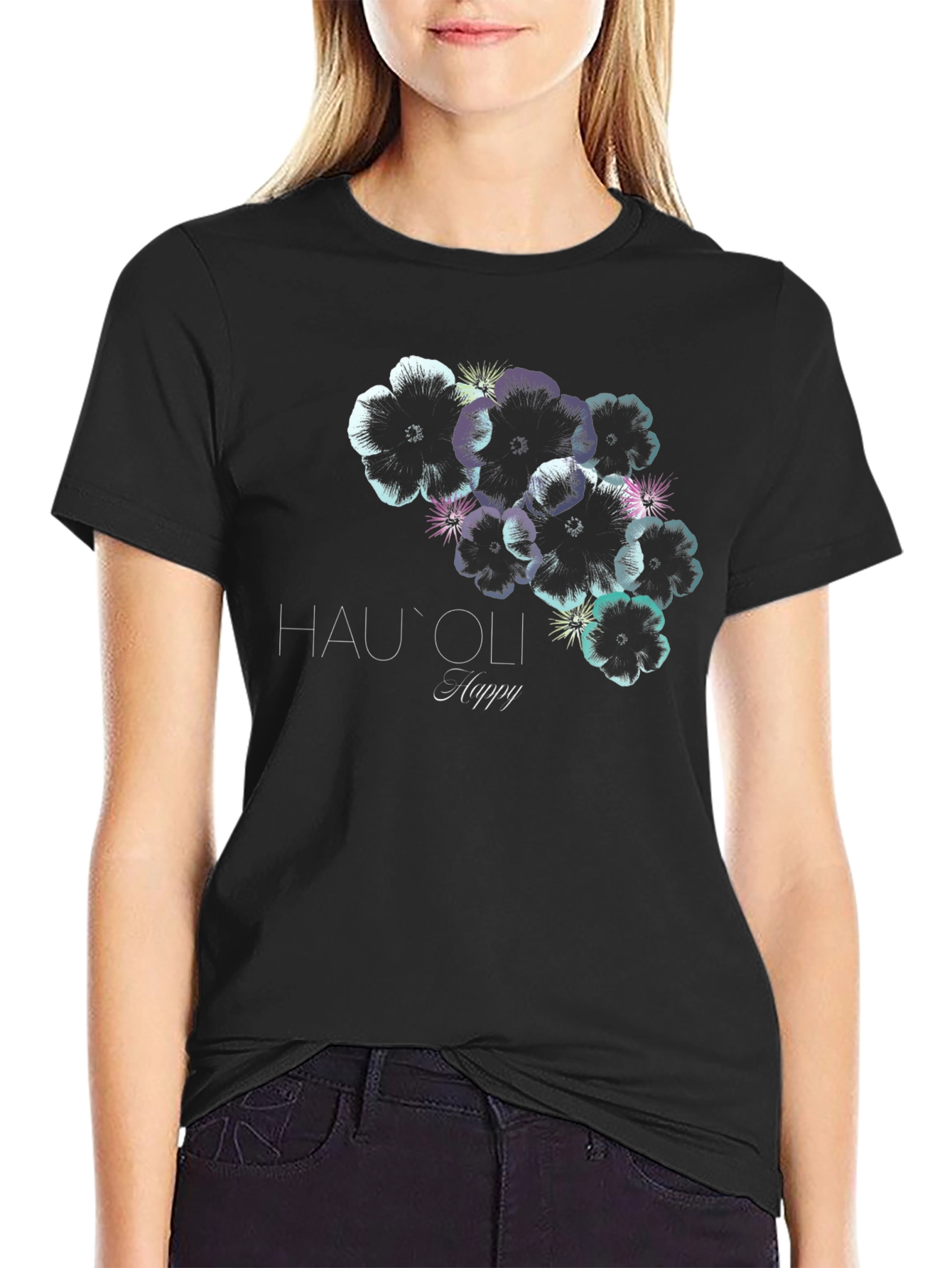 Hauoli Happy Flower T-Shirt