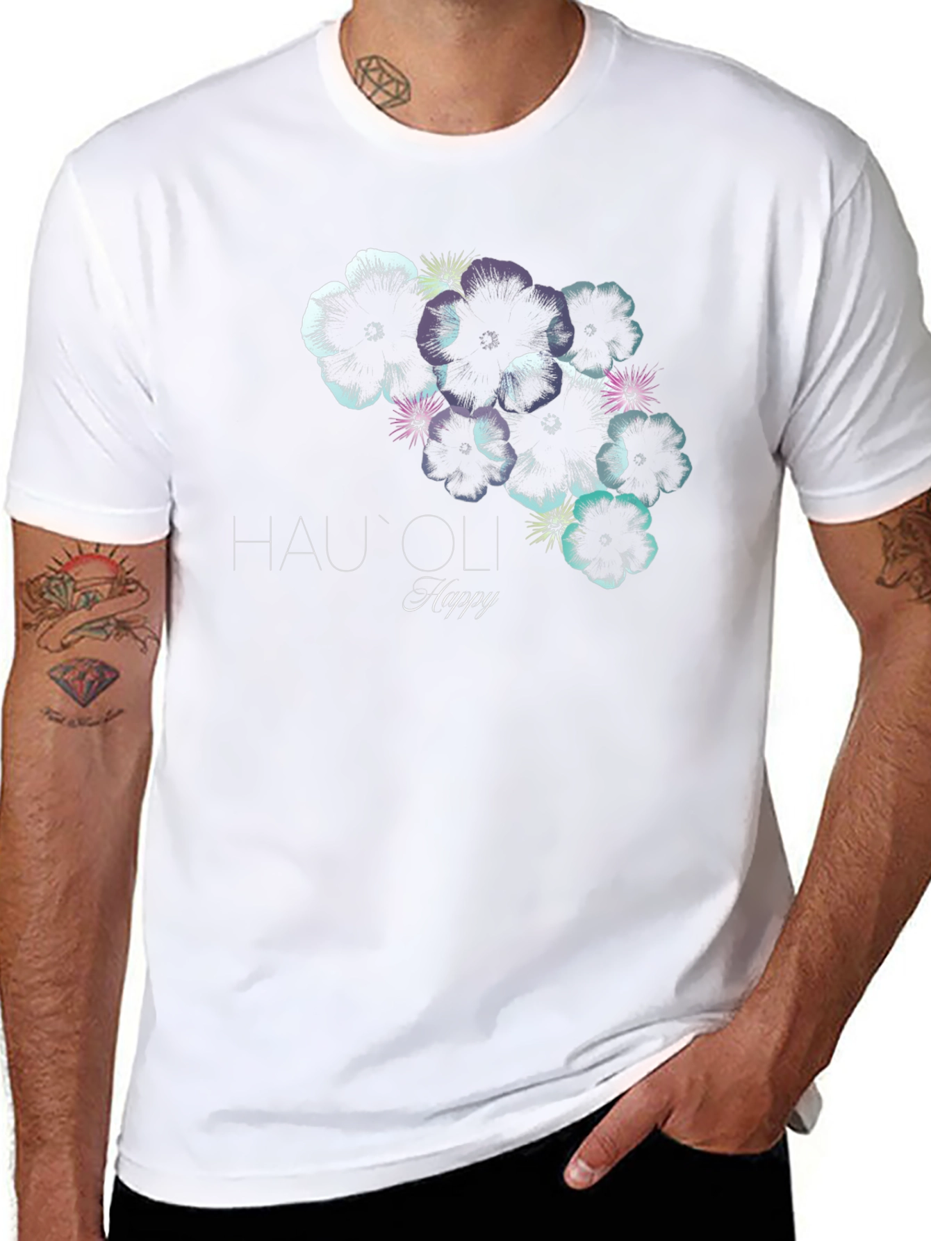Hauoli Happy Flower T-Shirt