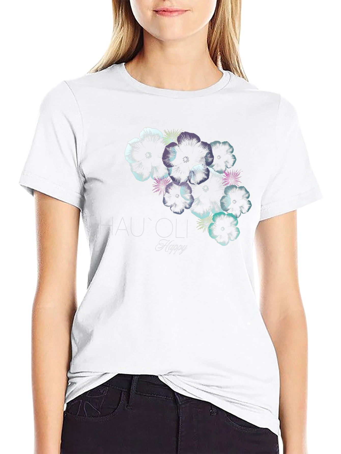 Hauoli Happy Flower T-Shirt