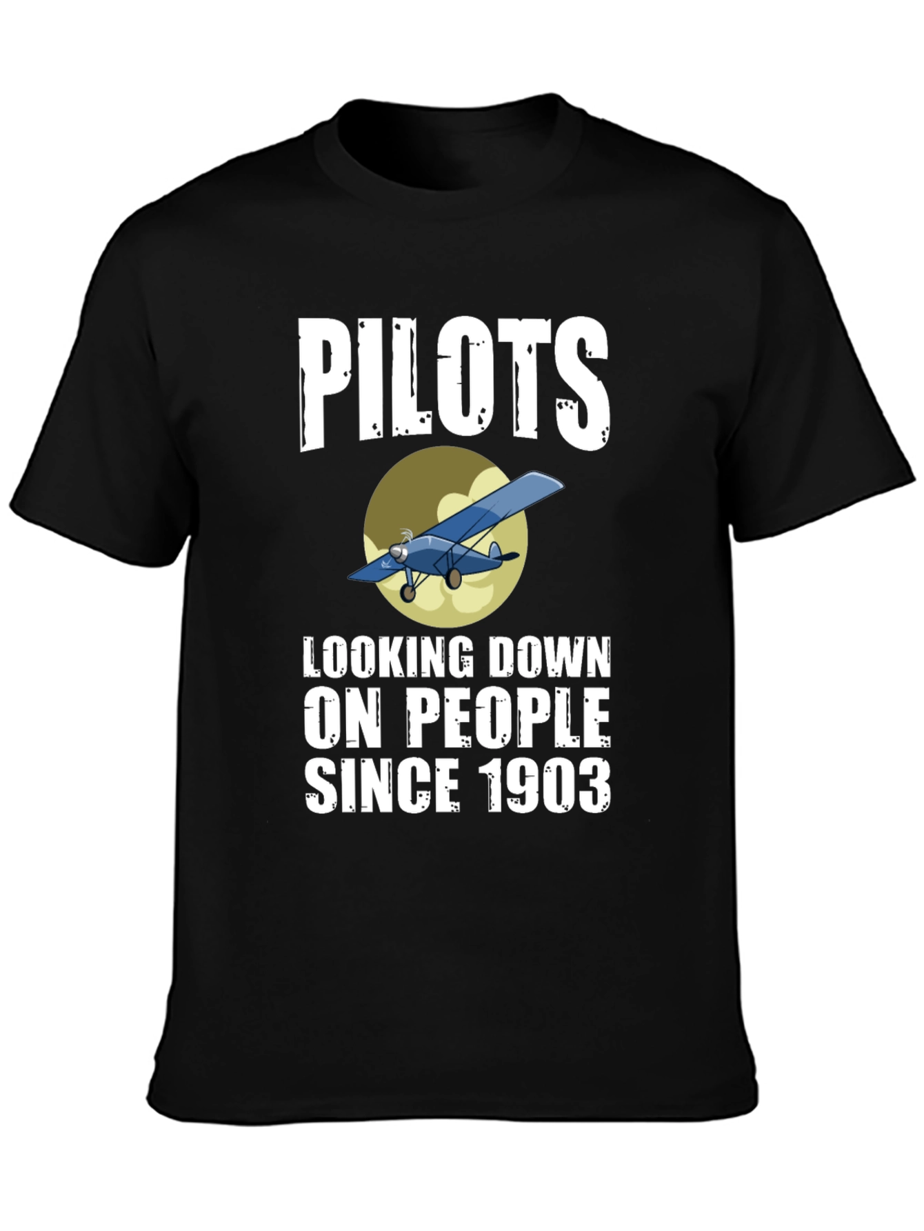 Pilots Looking Down Since 1903 Graphic Tee