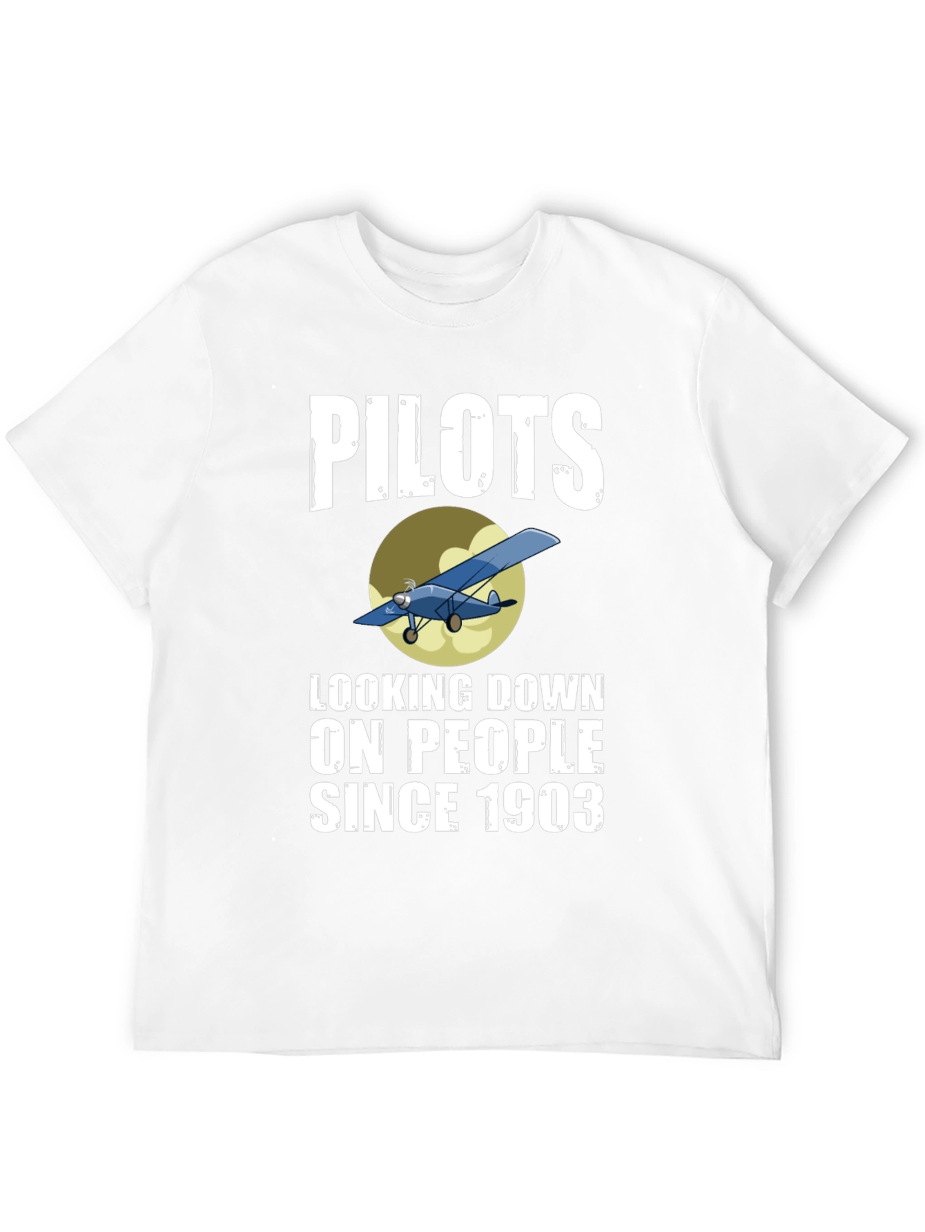 Pilots Looking Down Since 1903 Graphic Tee