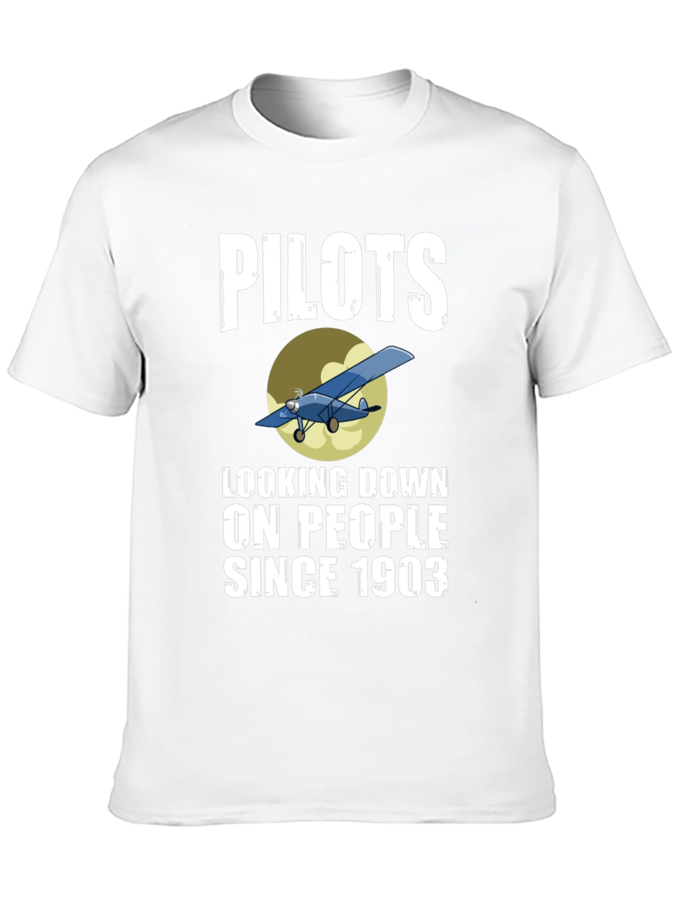 Pilots Looking Down Since 1903 Graphic Tee