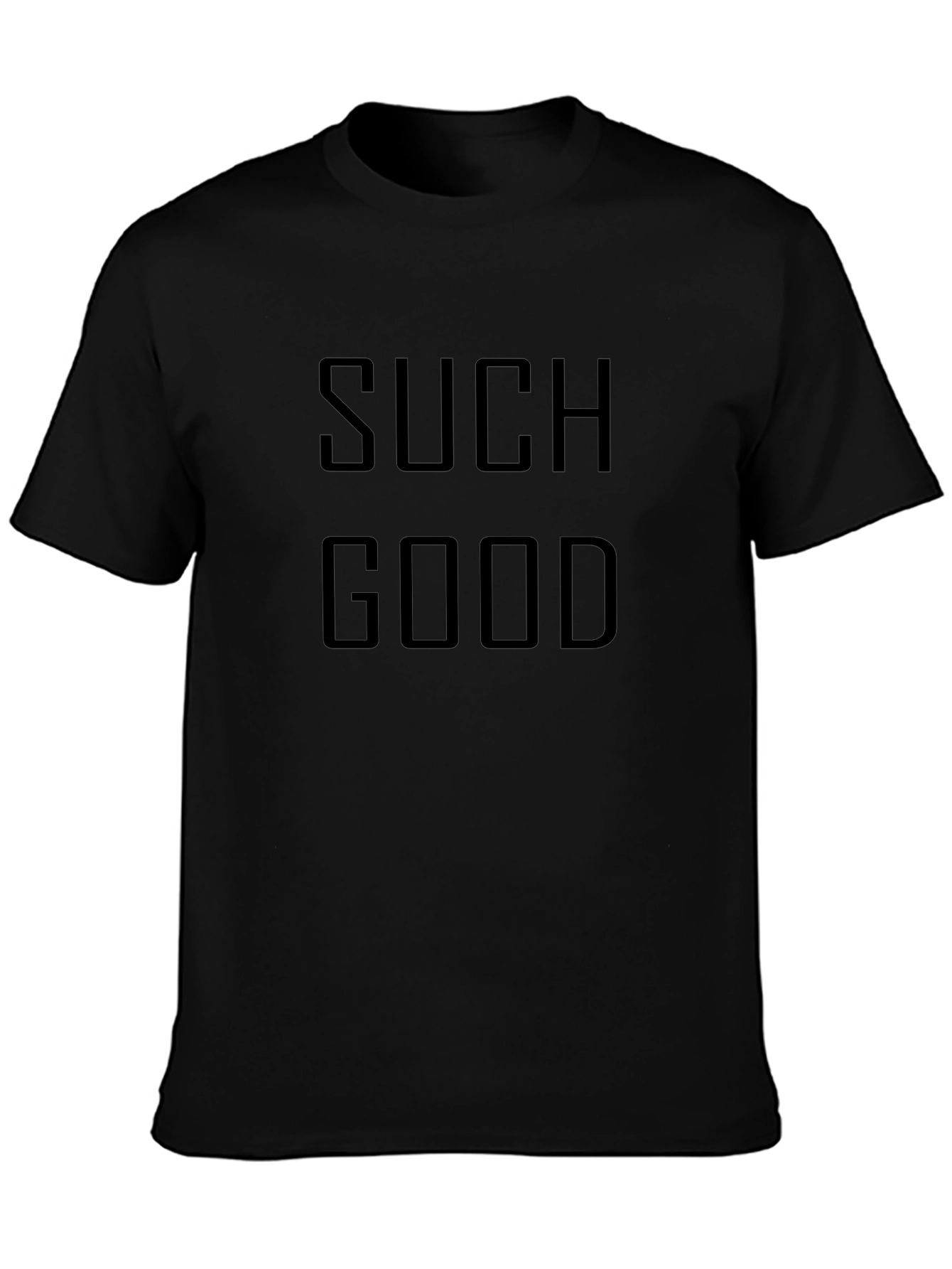 Mens Black Such Good Graphic T-Shirt