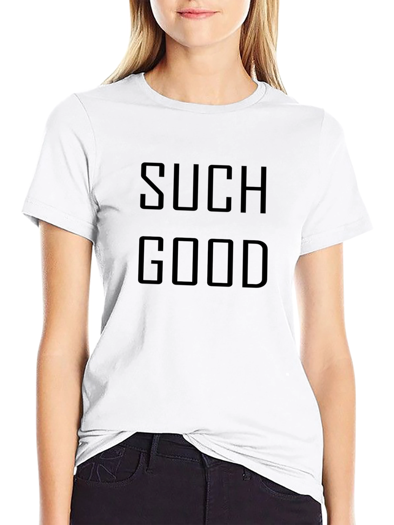 Mens Black Such Good Graphic T-Shirt