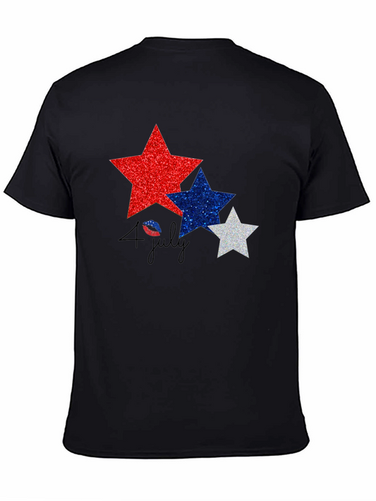 Patriotic Stars 4th of July T-Shirt