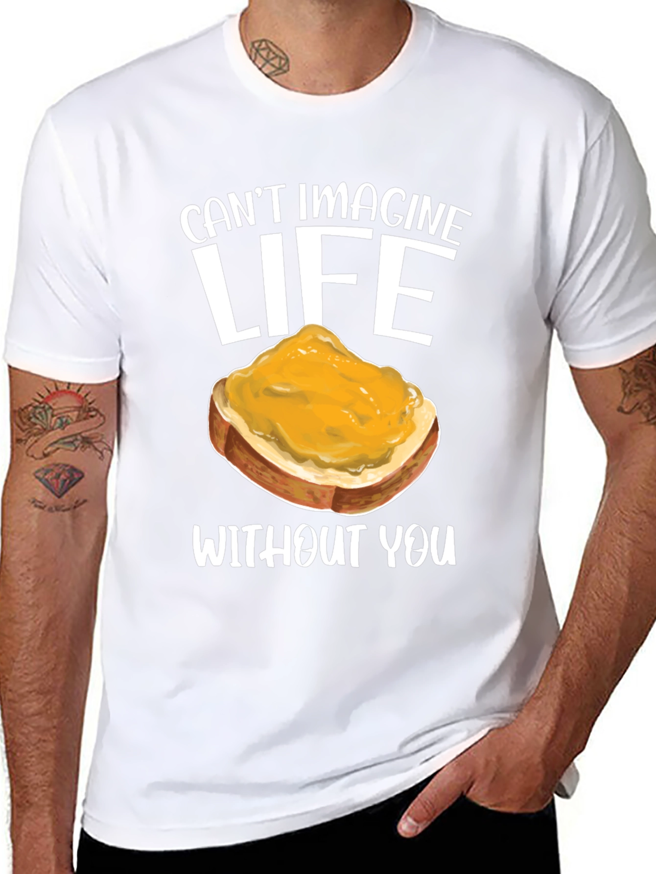 Cant Imagine Life Toast T-Shirt