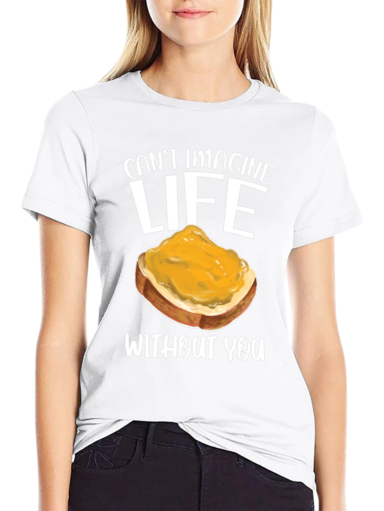 Cant Imagine Life Toast T-Shirt