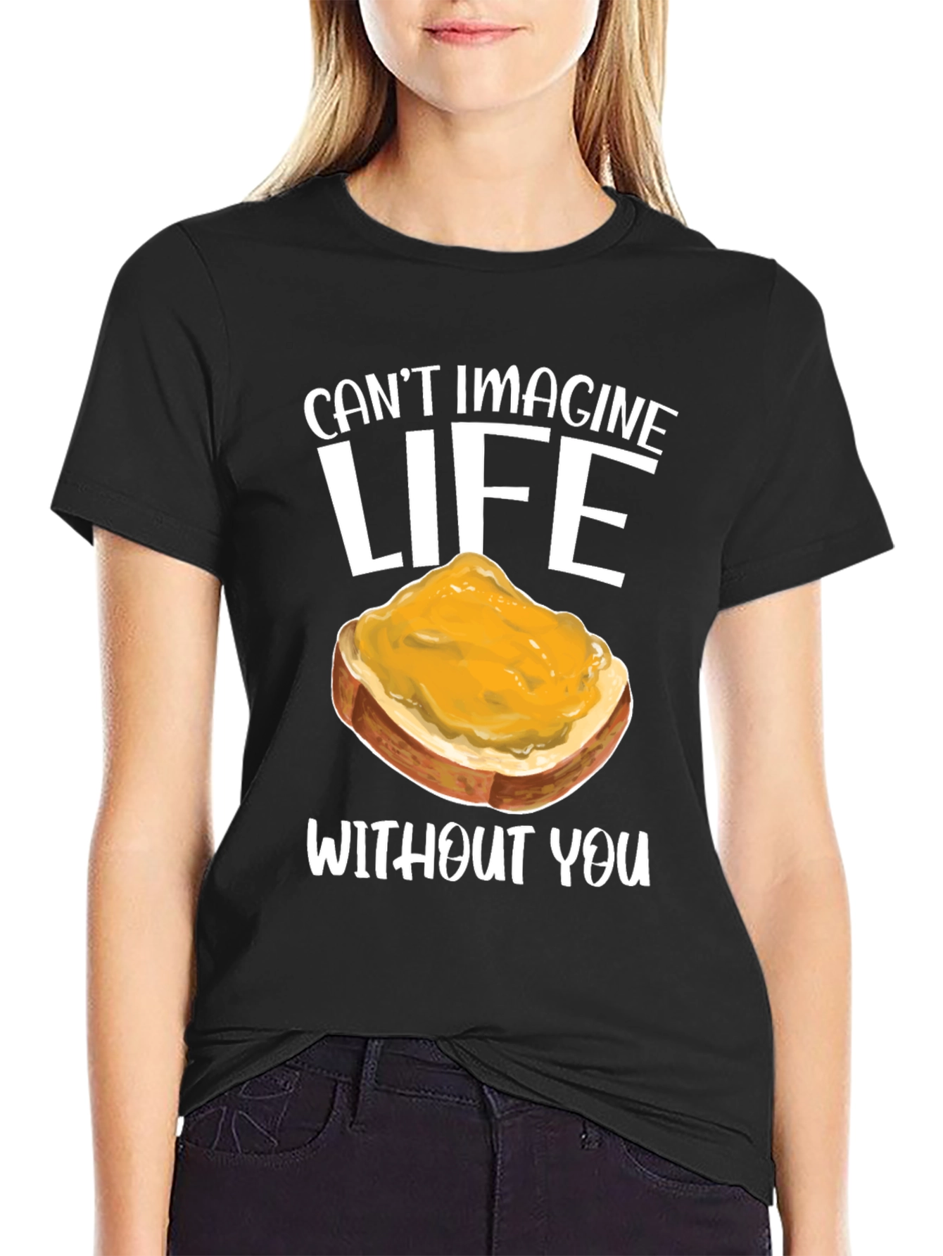 Cant Imagine Life Toast T-Shirt