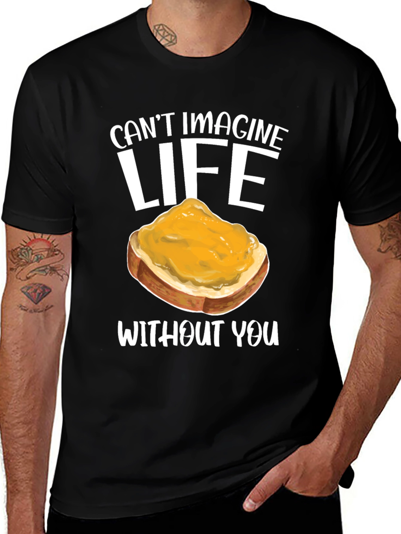 Cant Imagine Life Toast T-Shirt