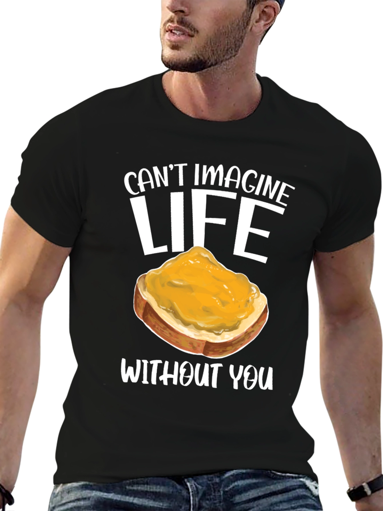 Cant Imagine Life Toast T-Shirt