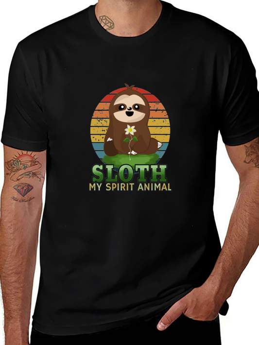 Sloth My Spirit Animal Graphic T-Shirt