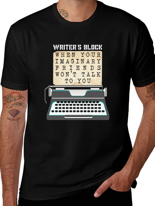 Writers Block T-Shirt - Imaginary Friends
