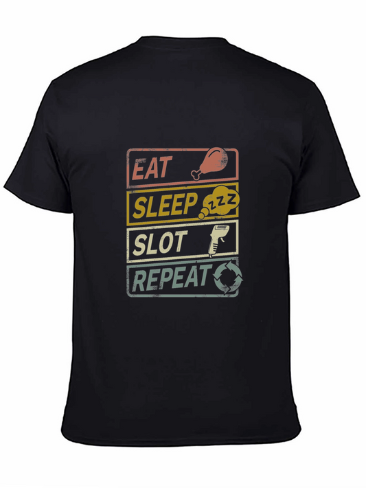 Eat Sleep Slot Repeat T-Shirt