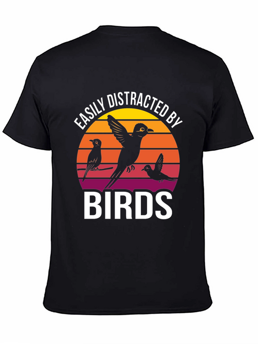 Easily Distracted by Birds Graphic Tee