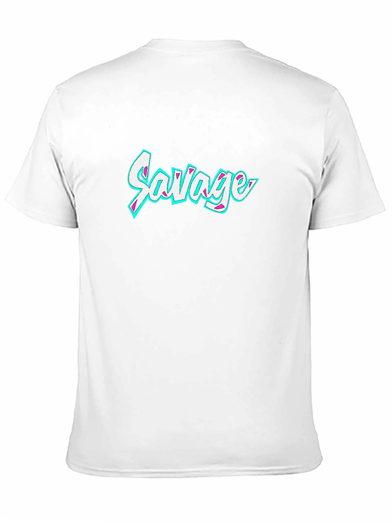 Savage Graphic Print Crew Neck T-Shirt