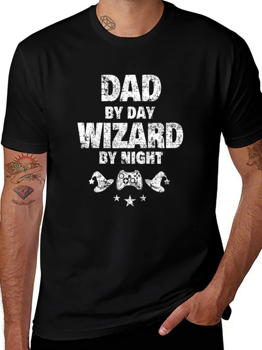 Dad By Day Wizard By Night T-Shirt