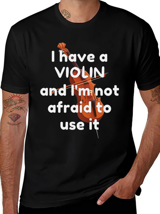 Violin T-Shirt - Music Lover Tee
