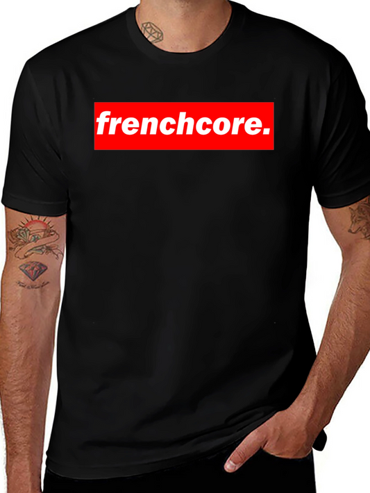 Frenchcore Graphic Tee - Bold Statement T-Shirt