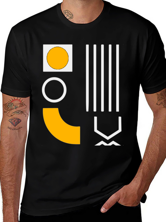 Abstract Graphic T-Shirt - Modern Art Tee