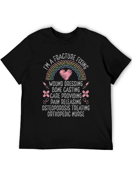 Orthopedic Nurse T-Shirt - Fracture Fixing Hero